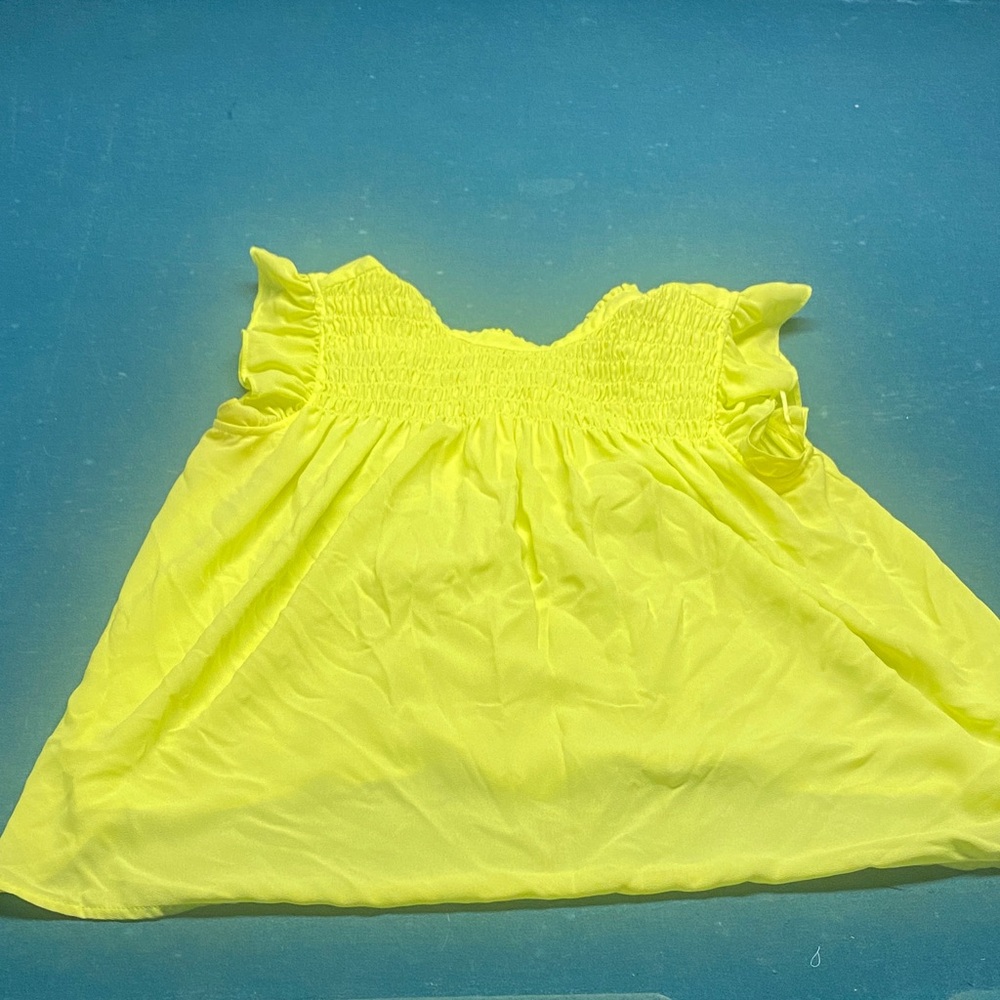 Crown & Ivy Sunny Yellow Kids Blouse